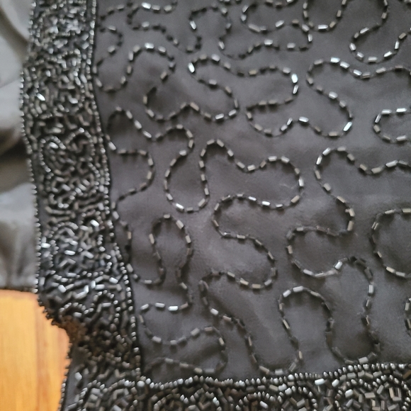 Sz M Beaded evening jacket - Picture 2 of 5